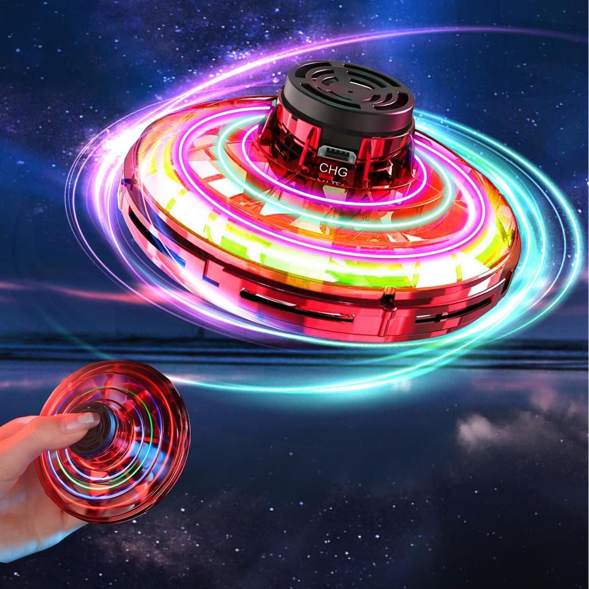 UFO Drone Spinner