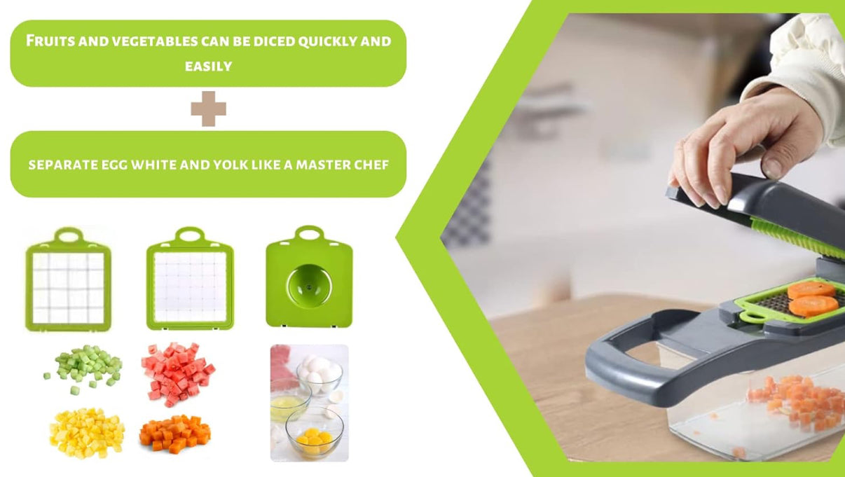 Vegetable Slicer, Cutter, and Dicer